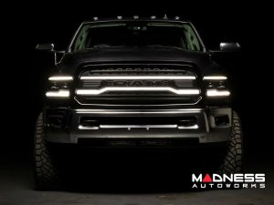Dodge Ram HD LED Grille - XBG Series - Morimoto - Black - 2013 - 2018